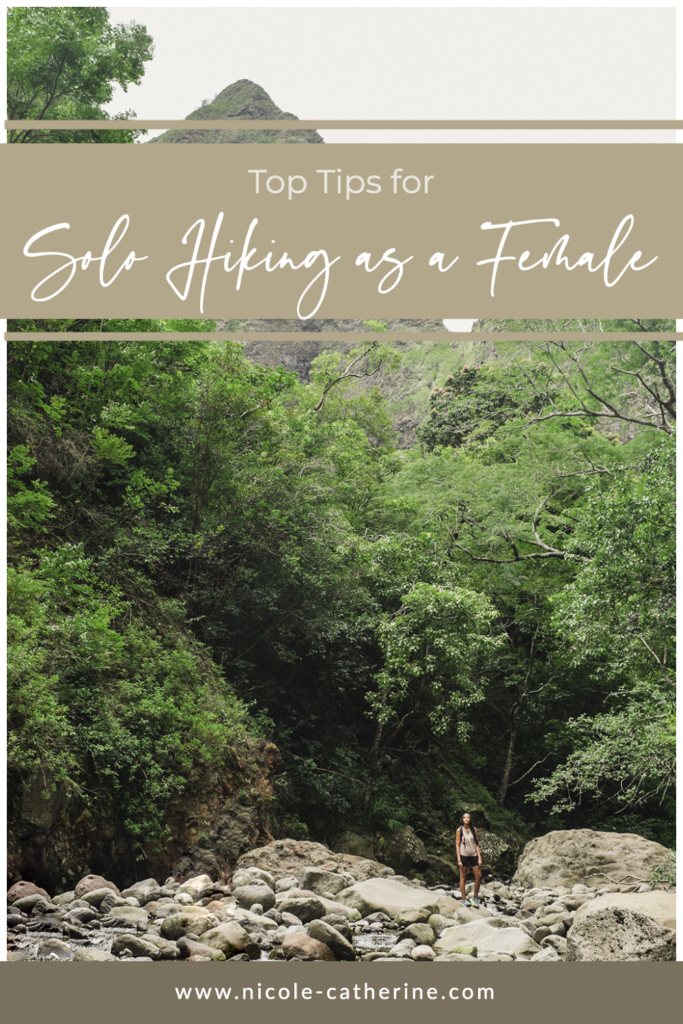 Top tips for solo hiking as a female